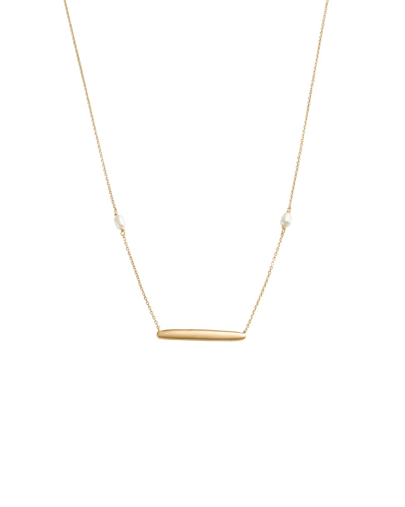Kirstin Ash Maris Engravable Necklace - Gold
