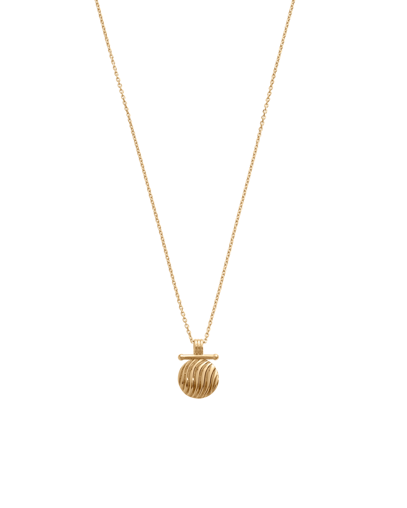 Kirstin Ash Rise Coin Necklace - Gold
