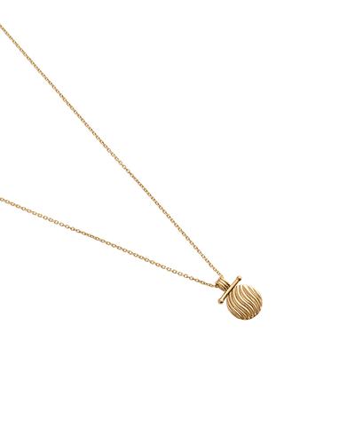 Kirstin Ash Rise Coin Necklace - Gold