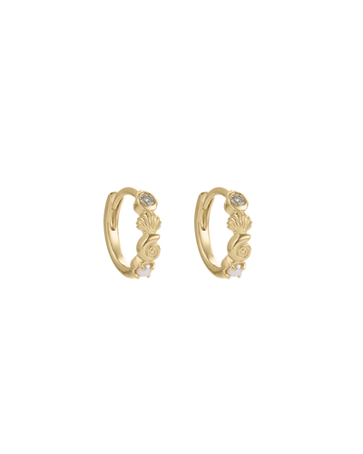 Kirstin Ash Shoreside Hoops - Gold | Mocha Australia