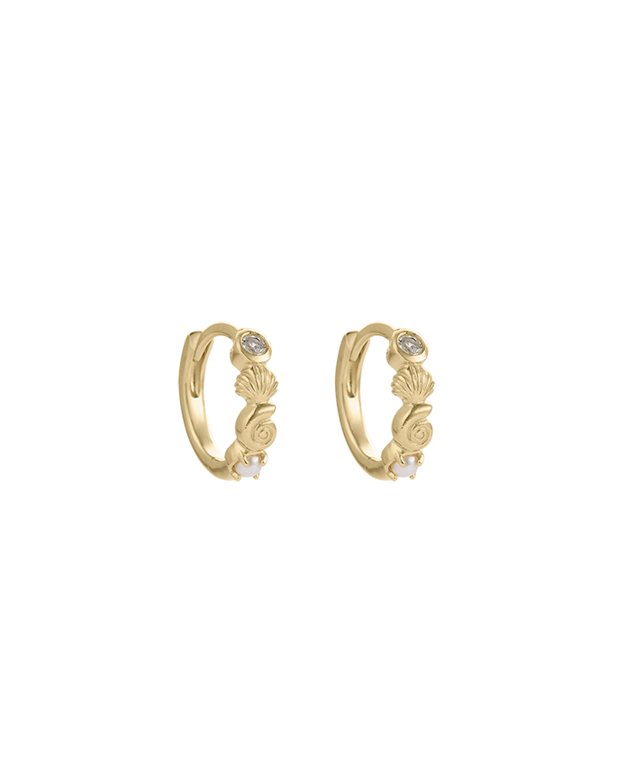 Kirstin Ash Shoreside Hoops - Gold | Mocha Australia