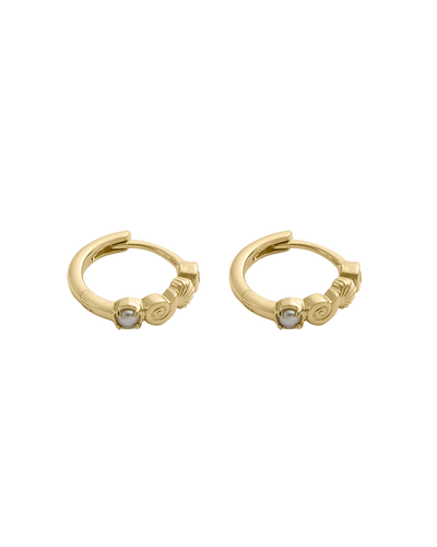 Kirstin Ash Shoreside Hoops - Gold | Mocha Australia