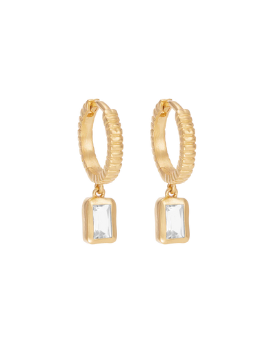 Mocha Kirstin Ash Sierra Hoops- Gold | Mocha Australia