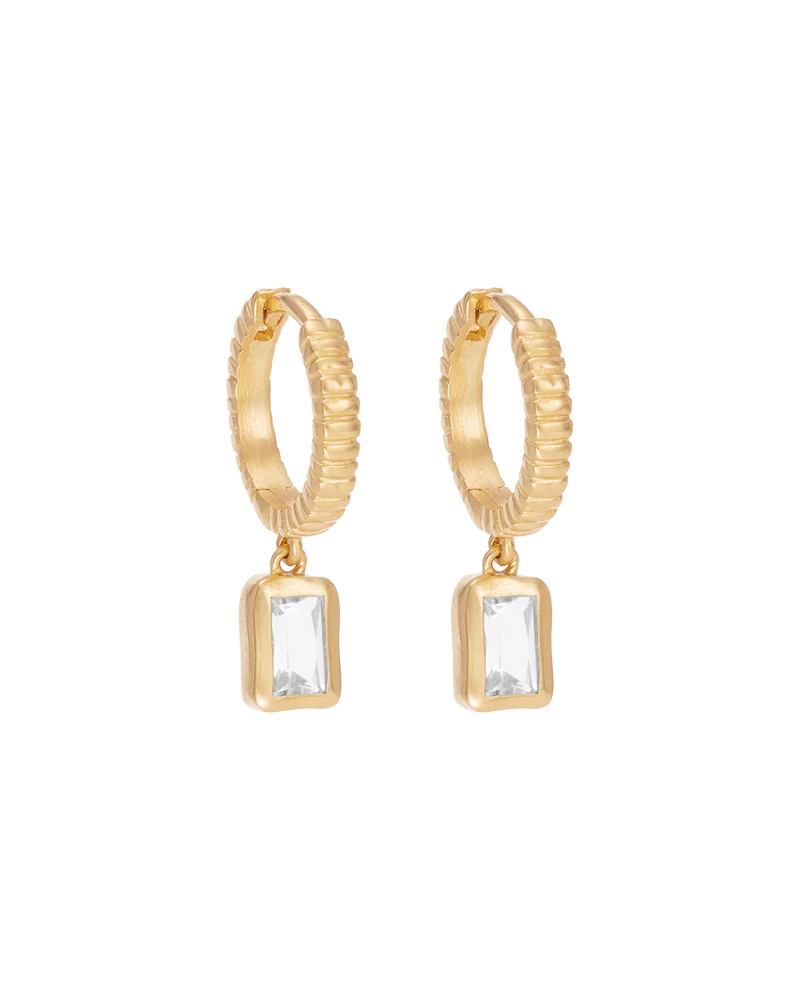 Mocha Kirstin Ash Sierra Hoops- Gold | Mocha Australia
