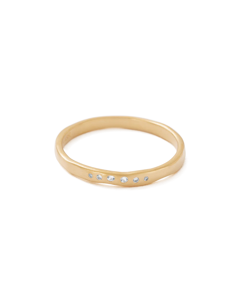 Kirstin Ash Sun Lines Ring- 18K Gold Plated | Mocha Australia