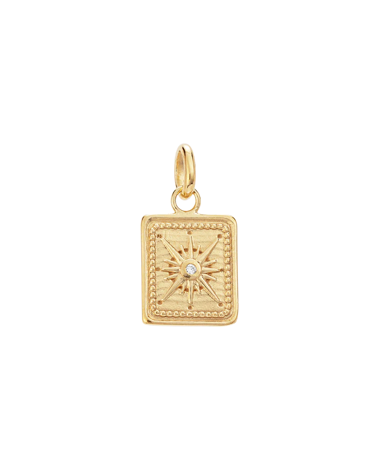Kirstin Ash True North Coin Charm - Gold | Mocha Australia