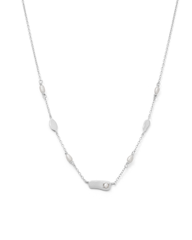 Kirstin Ash Vacanza Necklace- Silver | Mocha Australia