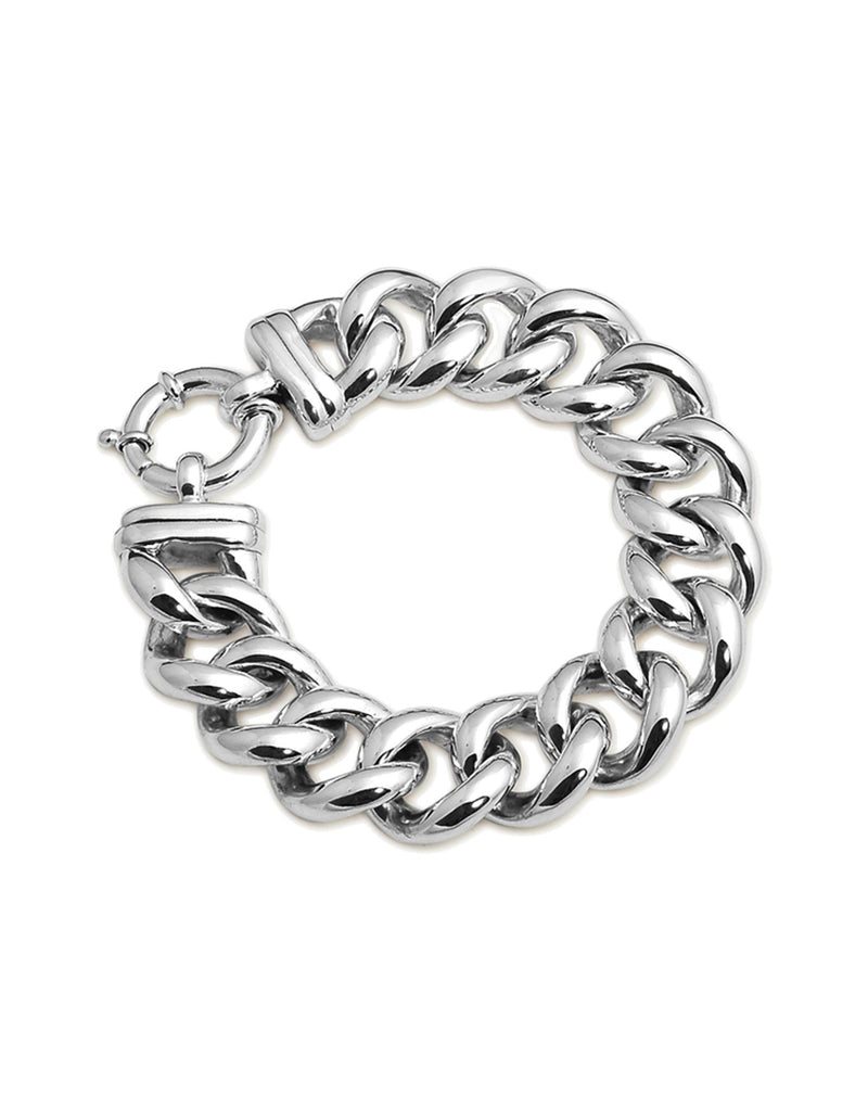 Von Treskow Big Mama Bolt Bracelet - Silver | Mocha Australia