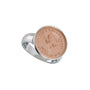 Von Treskow Authentic Threepence Coin Ring - Rose Gold