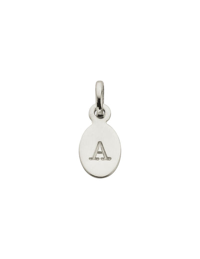 Kirstin Ash Initial Charm w/ Sterling Silver - A | Mocha Australia