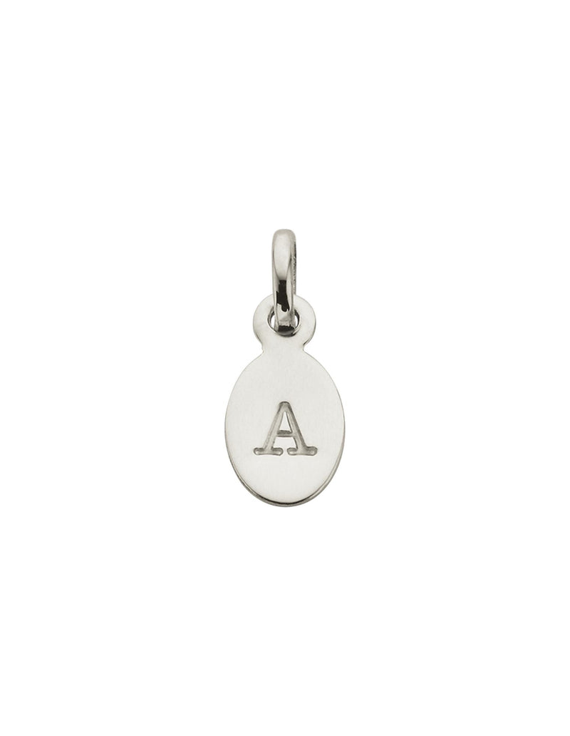 Kirstin Ash Initial Charm w/ Sterling Silver - A | Mocha Australia