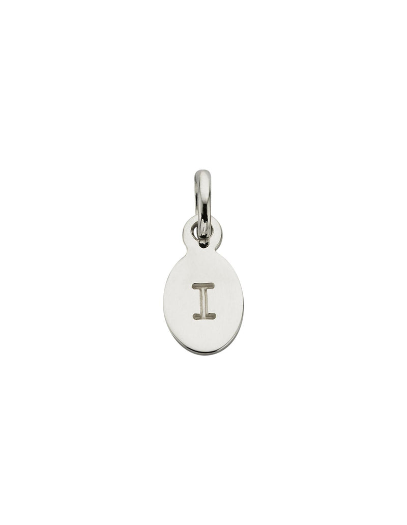 Kirstin Ash Initial Charm w/ Sterling Silver - I | Mocha Australia