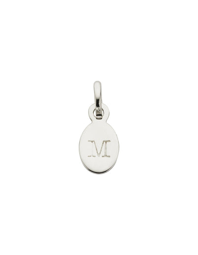 Kirstin Ash Initial Charm w/ Sterling Silver - M | Mocha Australia