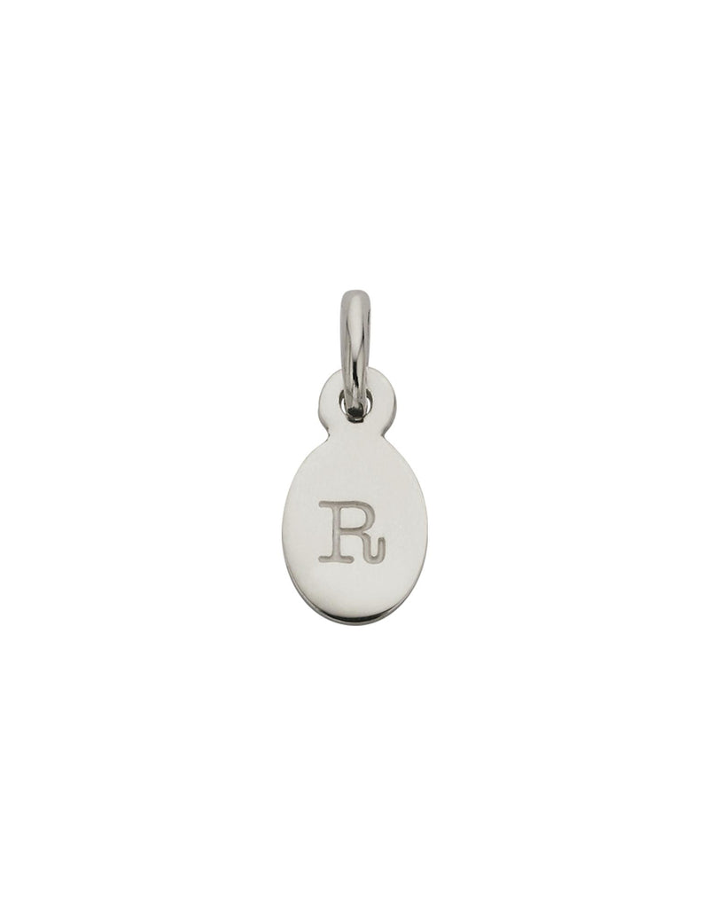 Kirstin Ash Initial Charm w/ Sterling Silver - R | Mocha Australia