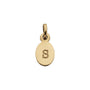 Kirstin Ash Initial Charm w/ 18K Gold Vermeil - S