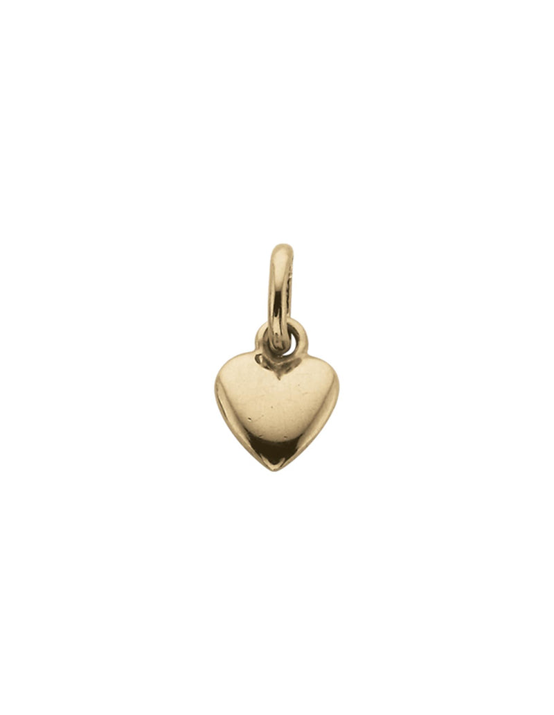 Kirstin Ash Heart Charm w/ 18K Gold Vermeil | Mocha Australia
