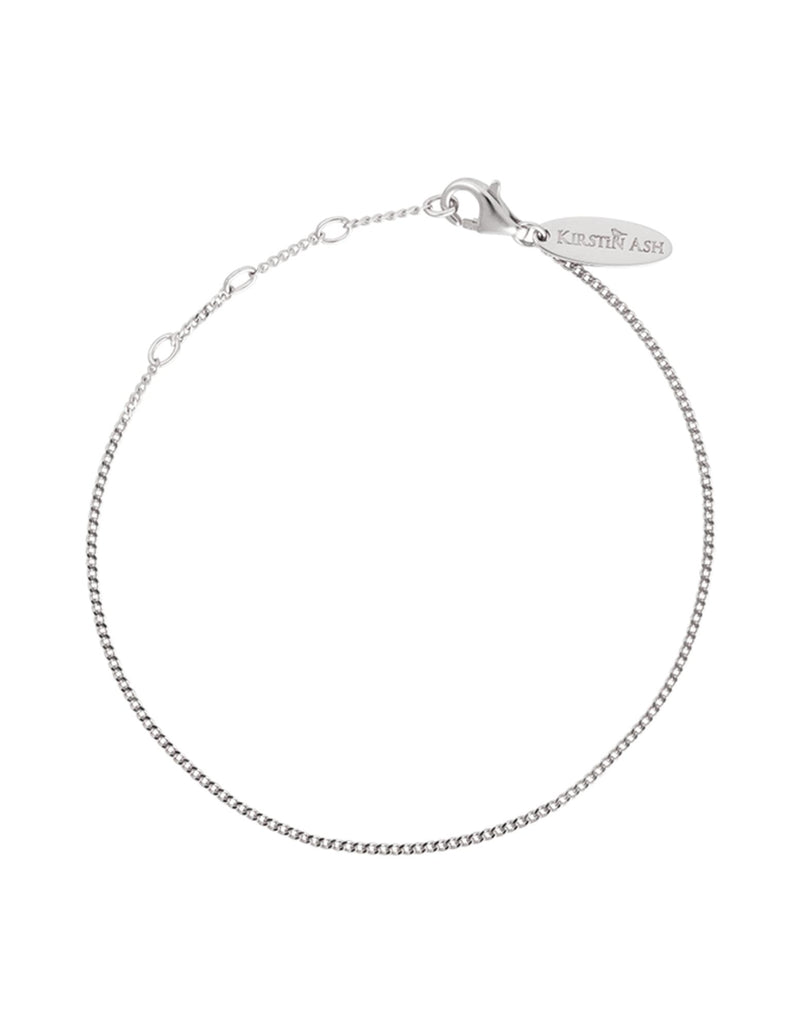 Kirstin Ash Bespoke Curb Bracelet w/ Sterling Silver | Mocha Australia