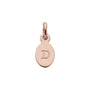 Kirstin Ash Initial Charm w/ 18K Rose Gold Vermeil - D