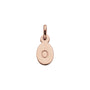 Kirstin Ash Initial Charm w/ 18K Rose Gold Vermeil - O