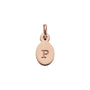 Kirstin Ash Initial Charm w/ 18K Rose Gold Vermeil - P