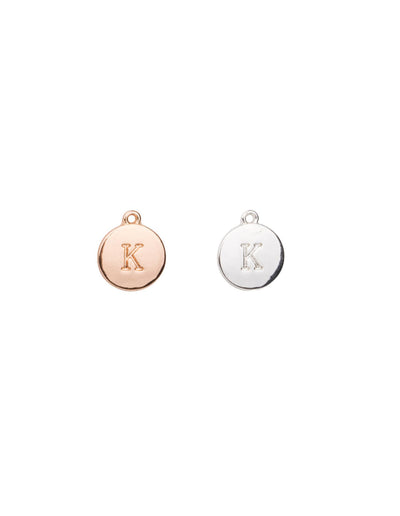 Isadora Aurelia Initial Charm - K | Mocha Australia