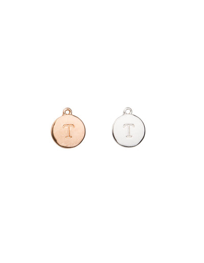 Isadora Aurelia Initial Charm - T | Mocha Australia