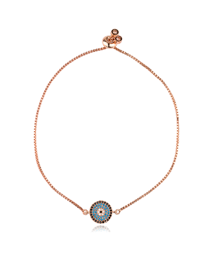 Mocha Small Circle Of Life Bracelet - Rose Gold | Mocha Australia