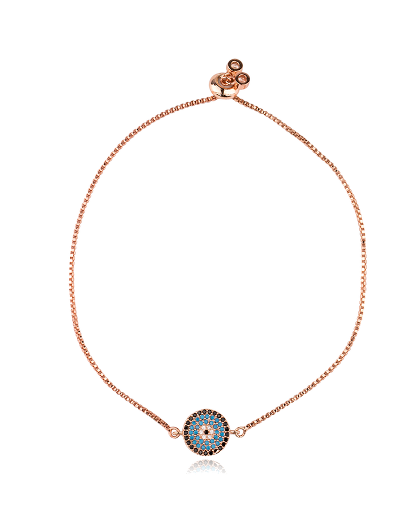 Mocha Small Circle Of Life Bracelet - Rose Gold | Mocha Australia