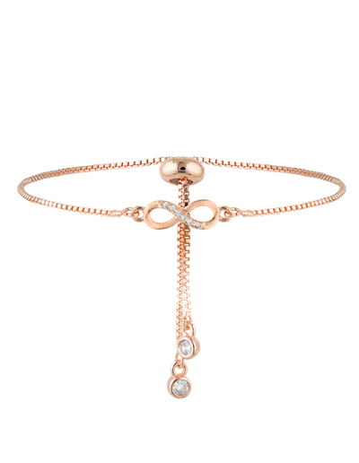 Mocha Mini Infinity Bracelet - Rose Gold | Mocha Australia