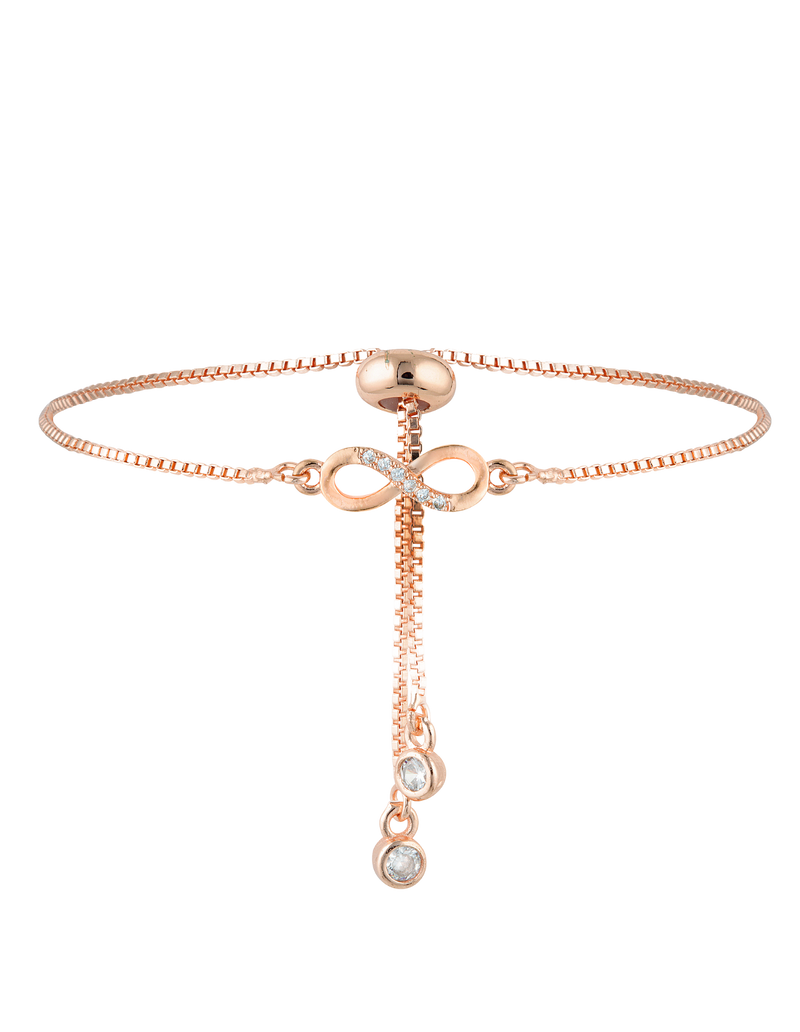 Mocha Mini Infinity Bracelet - Rose Gold | Mocha Australia