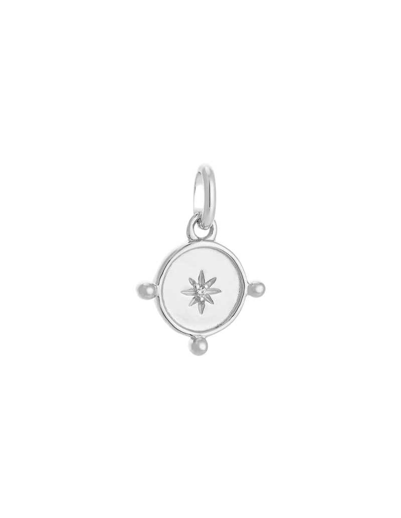 Kirstin Ash Voyager Coin Charm w/ Sterling Silver | Mocha Australia