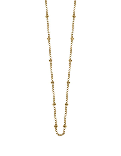 Kirstin Ash Bespoke Ball Chain 18" - 20" w/ 18K Gold Vermeil | Mocha Australia