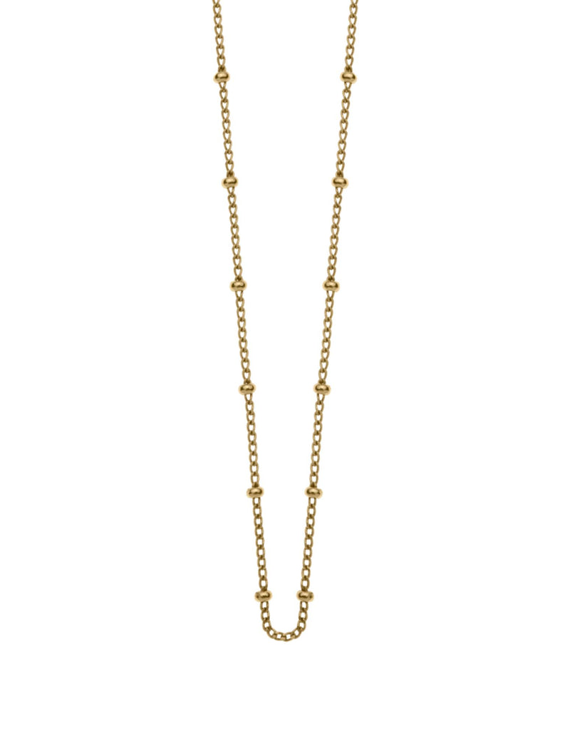 Kirstin Ash Bespoke Ball Chain 18" - 20" w/ 18K Gold Vermeil | Mocha Australia