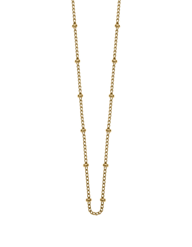 Kirstin Ash Bespoke Ball Chain 18" - 20" w/ 18K Gold Vermeil | Mocha Australia