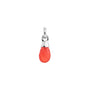 Kirstin Ash Red Agate Gemstone Charm w/ Sterling Silver