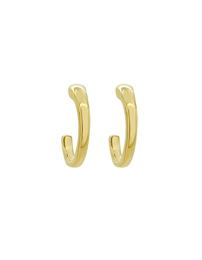 Ichu Reformed Hoop Earrings - Gold | Mocha Australia