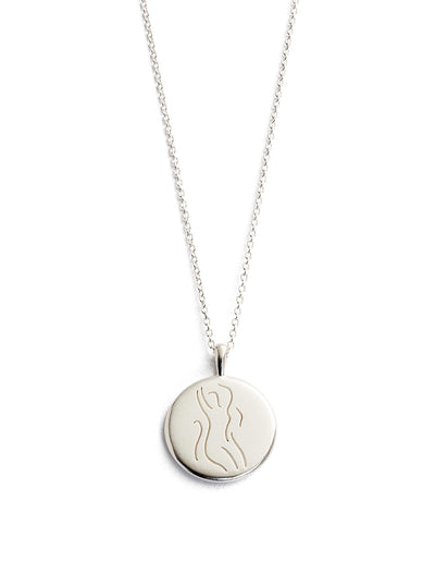 Kirstin Ash Vitality Amulet Necklace w/ Silver | Mocha Australia
