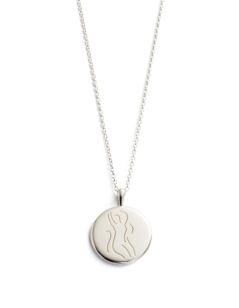Kirstin Ash Vitality Amulet Necklace w/ Silver | Mocha Australia