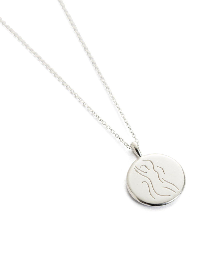 Kirstin Ash Vitality Amulet Necklace w/ Silver | Mocha Australia