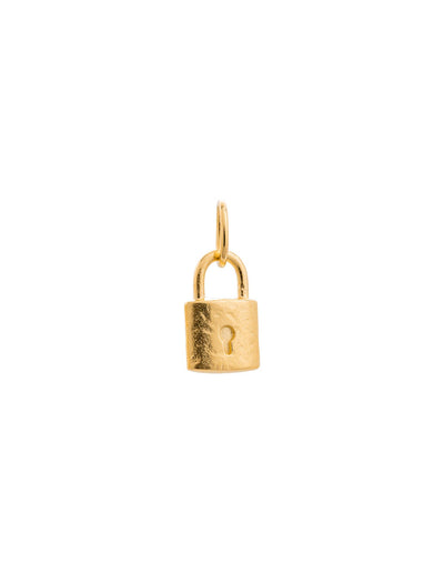 Kirstin Ash Petite Lock Charm w/ 18K Gold Vermeil | Mocha Australia