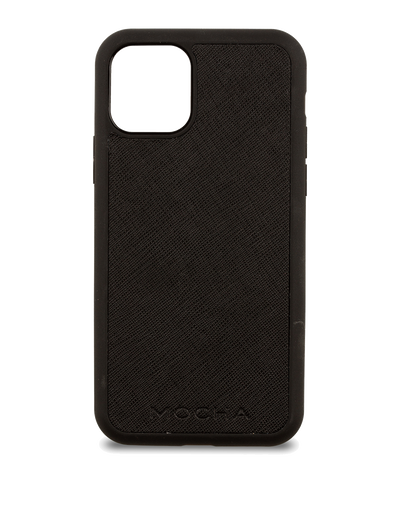 Mocha Jane Leather Hard Case For iPhone 11 Pro Max - Black | Mocha Australia