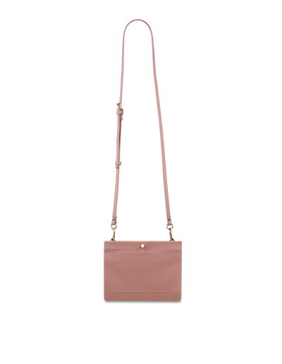 Mocha Andie Leather Crossbody - Flamingo | Mocha Australia