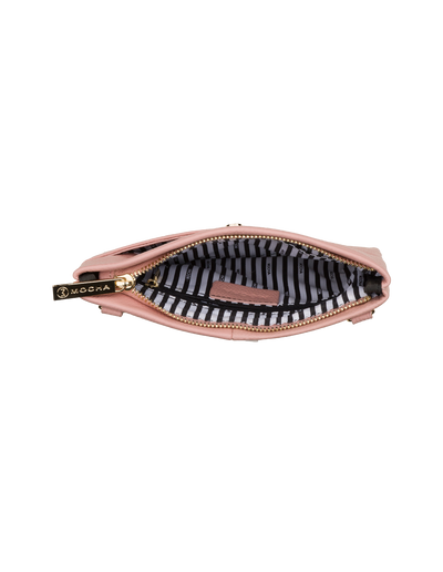 Mocha Andie Leather Crossbody - Flamingo | Mocha Australia