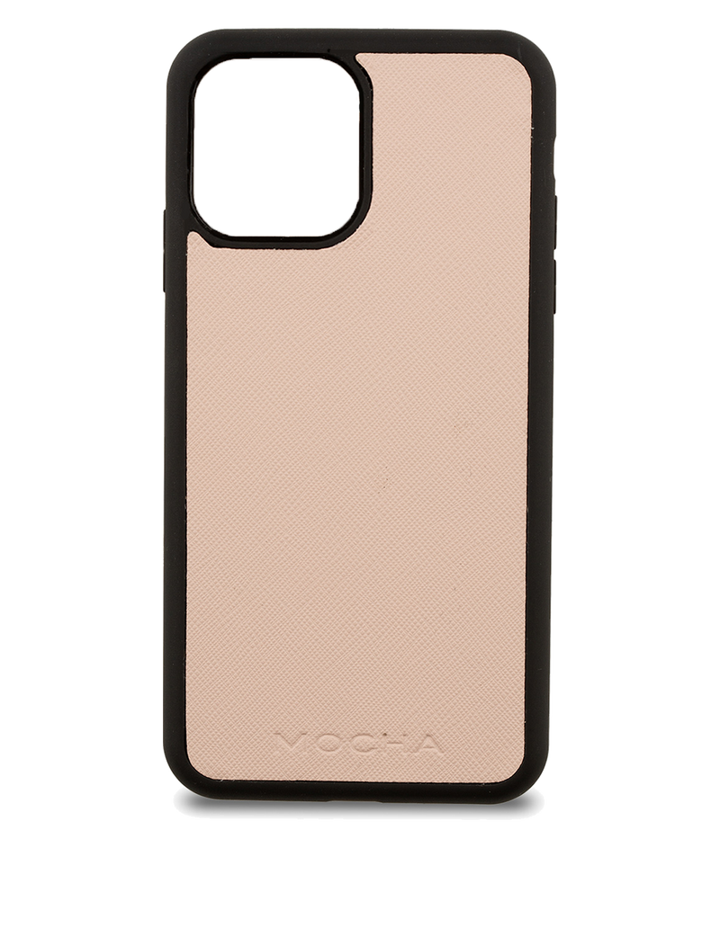 Mocha Jane Leather Hard Case iPhone 12 Pro Max- Blush | Mocha Australia