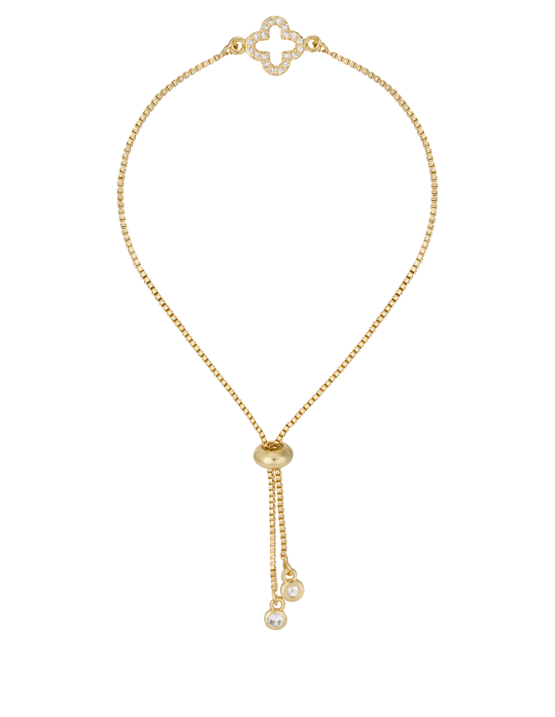 Mocha Clover Bracelet - Gold | Mocha Australia