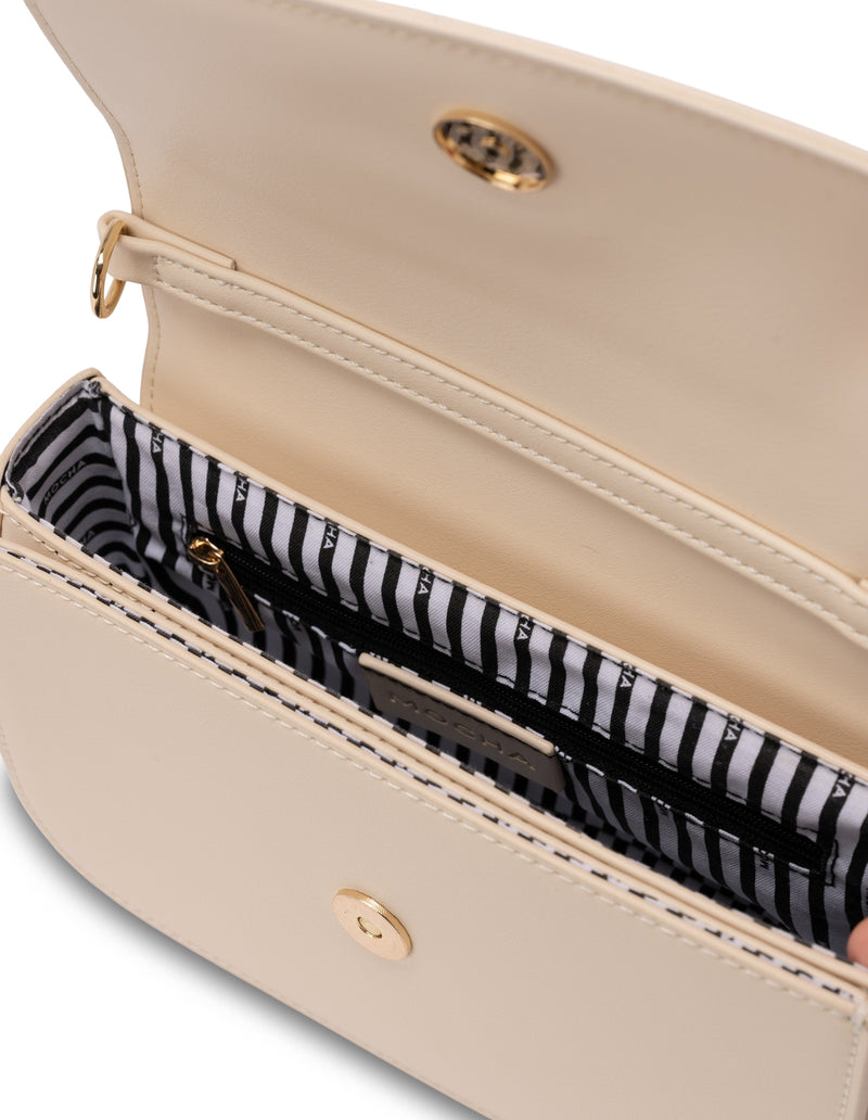 Mocha Donnette Half-Chain Bag - Cream | Mocha Australia