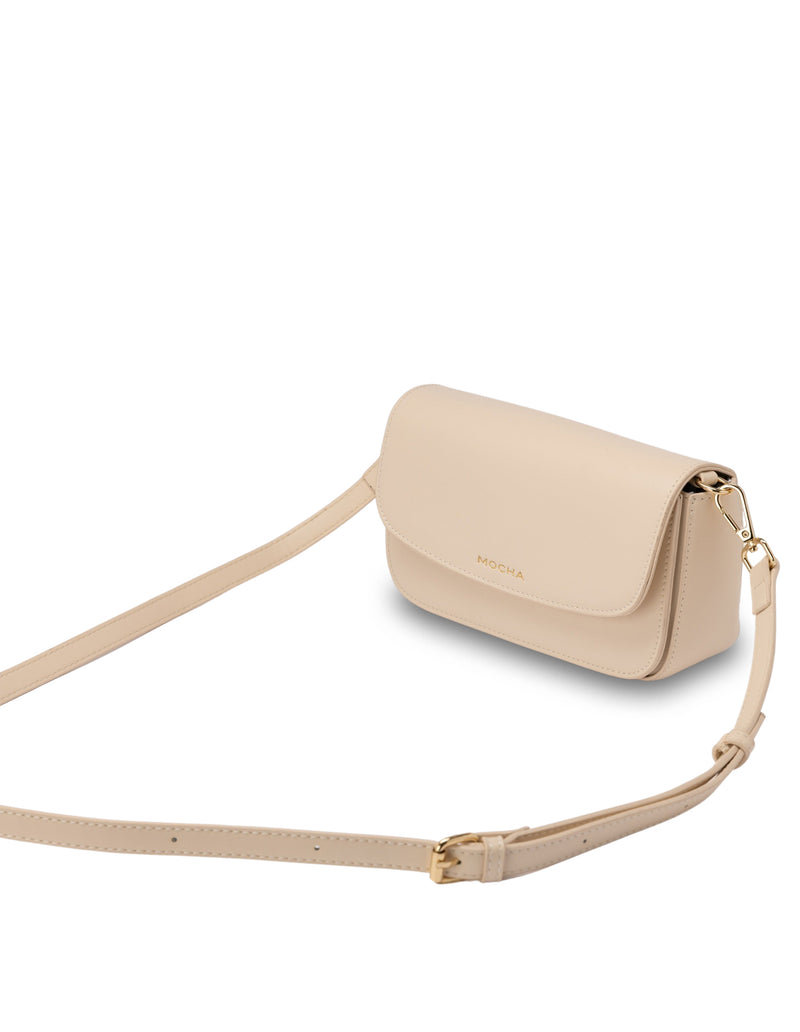 Mocha Donnette Half-Chain Bag - Cream | Mocha Australia