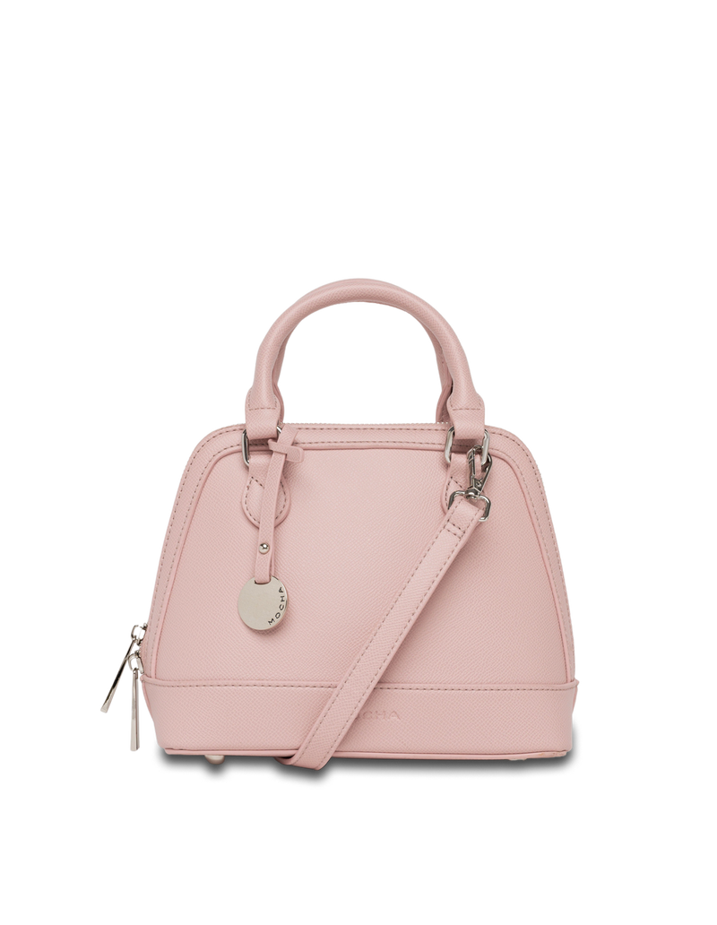 Mocha Camelia Top Handle Crossbody Bag - Blush | Mocha Australia