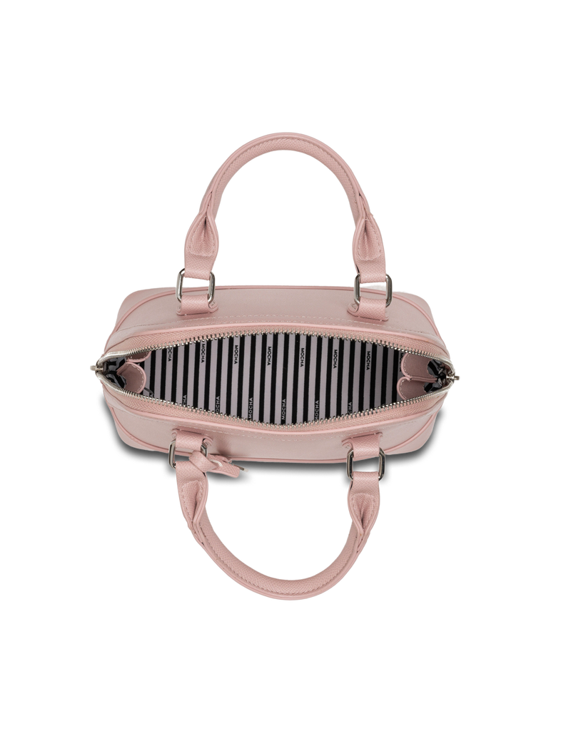 Mocha Camelia Top Handle Crossbody Bag - Blush | Mocha Australia
