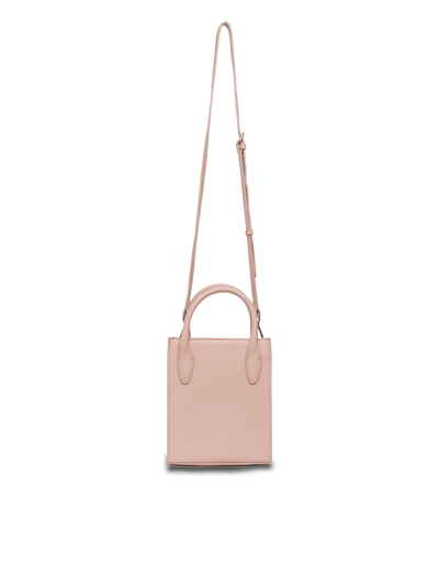 Mocha Petite Leather Tote Bag - Blush | Mocha Australia